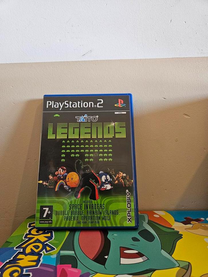 Taito Legends - PlayStation 2 - Zeer Goede Staat, Spelcomputers en Games, Games | Sony PlayStation 2, Zo goed als nieuw, Overige genres