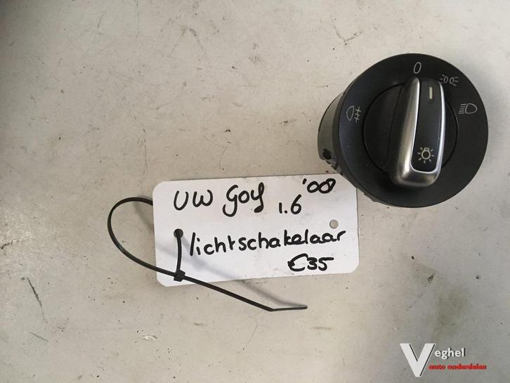 Vw Golf 5 2008 Lichtschakelaar, Auto-onderdelen, Dashboard en Schakelaars, Gebruikt, Ophalen of Verzenden