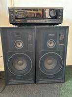 Sony Receiver STR-DE405 met Philips LSB387 speakers, Philips, Gebruikt, Ophalen of Verzenden, 60 tot 120 watt