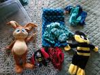 Koos konijn knuffel met diverse pakjes, Ophalen, Zo goed als nieuw, Konijn