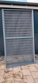 Voliere panelen Gaas panelen, Dieren en Toebehoren, Vogels | Hokken en Kooien, Ophalen, Zo goed als nieuw, Aluminium, Volière