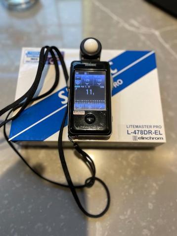 Sekonic litemaster pro l-478dr-el (elinchrom) lichtmeter. beschikbaar voor biedingen