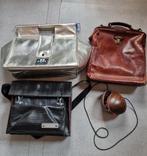 Vintage tassen. 4 stuks., Sieraden, Tassen en Uiterlijk, 30 cm of meer, Gebruikt, Bruin, Minder dan 35 cm