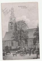 Vlissingen St. Jacobskerk hondenkar trekhond kaart 1911, Verzenden, Voor 1920, Gelopen, Zeeland