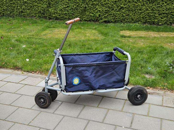 Bolderwagen beachtrekker - bolderkar, Caravans en Kamperen, Bolderkarren, Zo goed als nieuw, Ophalen