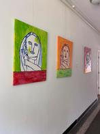 3 portretten, Antiek en Kunst, Ophalen of Verzenden