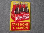 COCA COLA BLIKKEN RECLAMEBORD, Verzamelen, Merken en Reclamevoorwerpen, Ophalen, Nieuw, Reclamebord