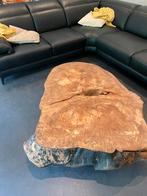 Boomstam salonrafel uit EEN stuk Nl schaaldeel, Ophalen, Nieuw, Rechthoekig, Landelijk robuust old oak oud hout stijl