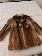 Vintage bontjas maat S - als nieuw!, Ophalen of Verzenden, Zo goed als nieuw, Maat 36 (S), Bruin