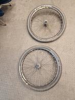 mavic disc wielset 26" met deore naven, Fietsen en Brommers, Fietsonderdelen, Wiel, Gebruikt, Mavic, Mountainbike