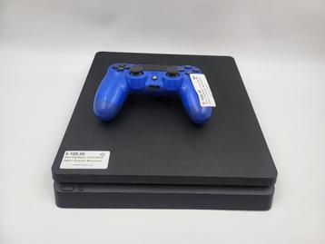 Sony PlayStation 4 Slim 500GB Zwart + Controller | Garantie beschikbaar voor biedingen