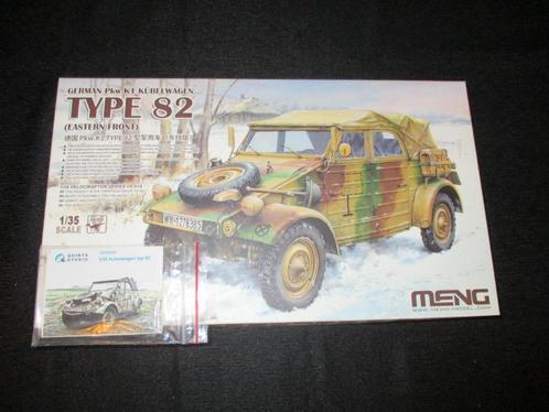 H-246,MENG 1-35,NO,VS-016,German Pkw.K1 Kübelwagen Type 82+, Hobby en Vrije tijd, Modelbouw | Auto's en Voertuigen, Nieuw, Ophalen of Verzenden