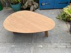 Teakhouten Salontafel Kiezelvorm - Nieuw, Ophalen, 100 tot 150 cm, Teakhout, Nieuw