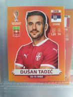 Panini WK 2022 Qatar sticker Dusan Tadic #SRB18, Hobby en Vrije tijd, Ophalen, Sticker