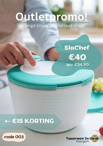 Tupperware slachef / slacentrifuge