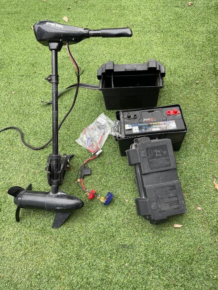 Fluistermotor ETM-TEC 50lbs, Hobby en Vrije tijd, Overige Hobby en Vrije tijd, Gebruikt, Ophalen