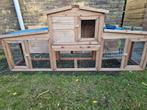 Konijnenhok, Dieren en Toebehoren, Knaagdieren en Konijnen | Hokken en Kooien, Ophalen, 60 tot 90 cm, Konijn, Hok