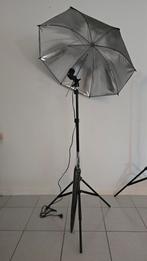 Nieuwe reflectie paraplu voor fotostudio, Ophalen, Zo goed als nieuw, Complete fotostudio