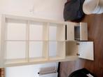 Witte vakken kast met lades 149x79x39, Huis en Inrichting, Kasten | Boekenkasten, Ophalen, 100 tot 150 cm, 50 tot 100 cm, Zo goed als nieuw