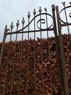 smeedijzeren poort, Gebruikt, Ophalen of Verzenden, IJzer, 200 cm of meer