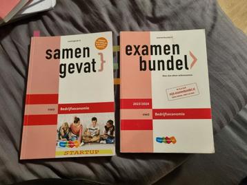 Bedrijfseconomie VWO Examenbundel en Samengevat beschikbaar voor biedingen