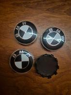 Naafdoppen BMW zwart wit 56mm, Auto diversen, Wieldoppen, Ophalen of Verzenden, Nieuw