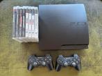 PlayStation 3 met 8 Games, Spelcomputers en Games, Spelcomputers | Overige, Ophalen of Verzenden, Gebruikt