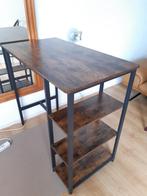 Mooie hoge tafel (bartafel) met handige plankjes, Ophalen, Zo goed als nieuw