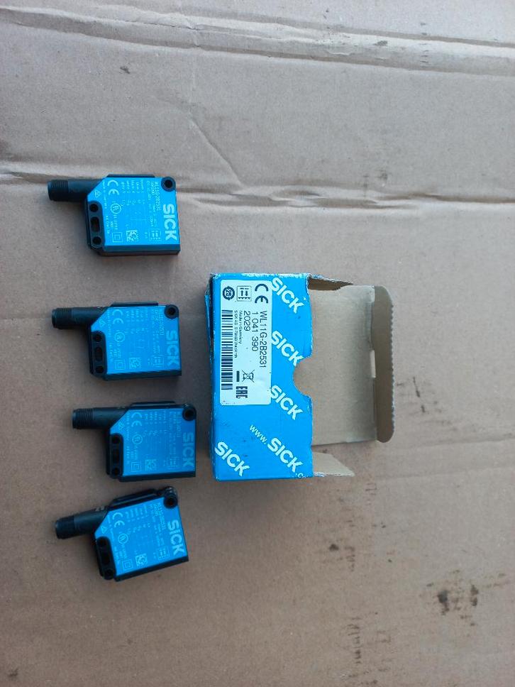 4x sick wl11g-2b2532 fotocell sensor 4 meter bereik, Hobby en Vrije tijd, Elektronica-componenten, Nieuw, Ophalen of Verzenden
