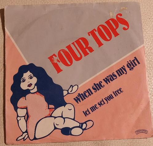 Four Tops - When She Was My Girl 7" Single, Cd's en Dvd's, Vinyl Singles, Gebruikt, Ophalen of Verzenden