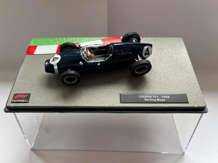 Cooper T51 – Stirling Moss – 1959 | schaal 1:43, Hobby en Vrije tijd, Modelauto's | 1:43, Zo goed als nieuw, Auto, Overige merken
