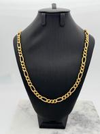 Prachtige 14 karaat geelgoud figaro ketting 60 cm, Nieuw, Ophalen of Verzenden, Nvt, Nvt