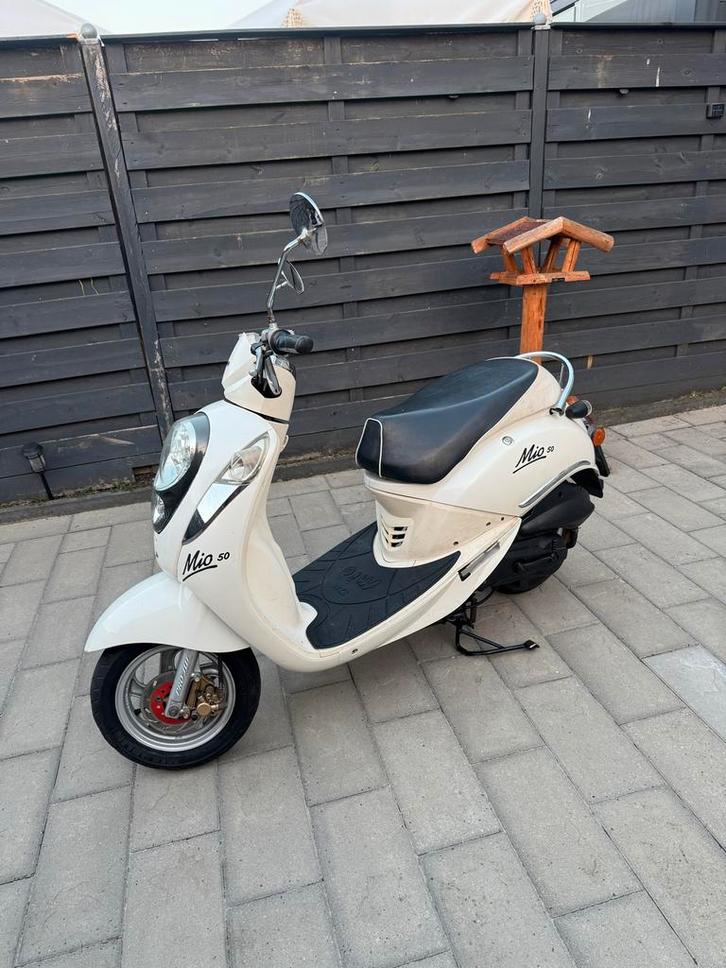 Sym mio50, Fietsen en Brommers, Scooters | SYM, Gebruikt, Mio, Maximaal 25 km/u, Benzine, Ophalen