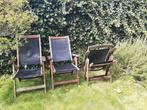 Teak tuinstoelen - gratis op te halen, Tuin en Terras, Tuinstoelen, Ophalen, Gebruikt, Teakhout