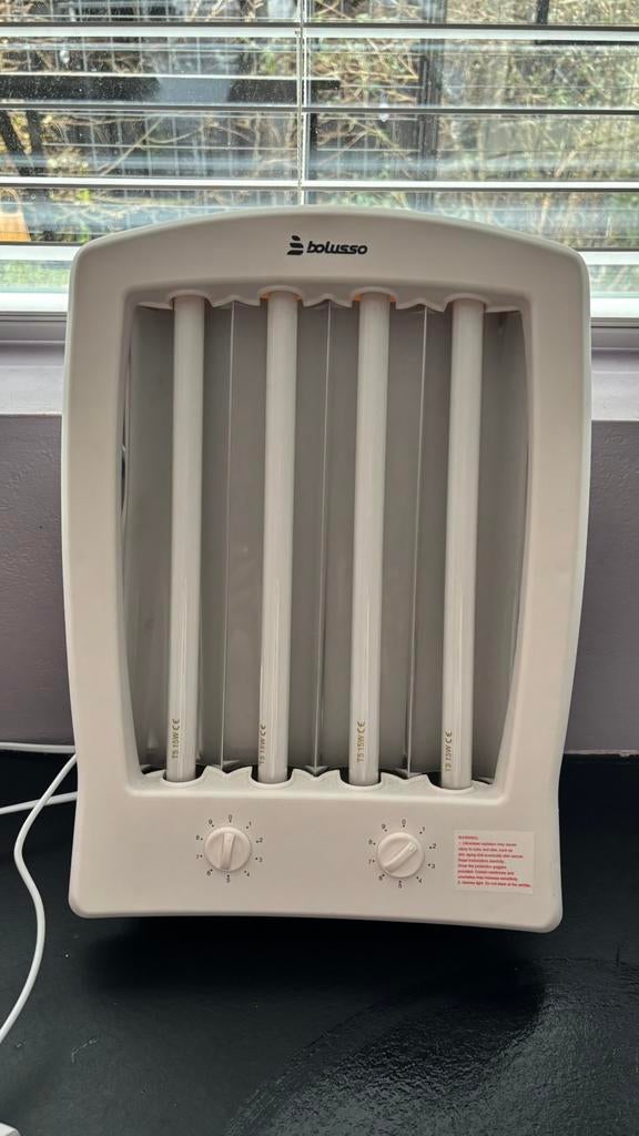 Gezichtsbruiner nieuw, Witgoed en Apparatuur, Zonnebanken en Gezichtsbruiners, Zo goed als nieuw, Gezichtsbruiner, Minder dan 10 lampen