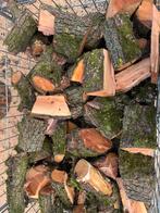 Vers iepen en kersen hout mix, Tuin en Terras, Haardhout, Minder dan 3 m³, Ophalen of Verzenden, Overige houtsoorten, Blokken