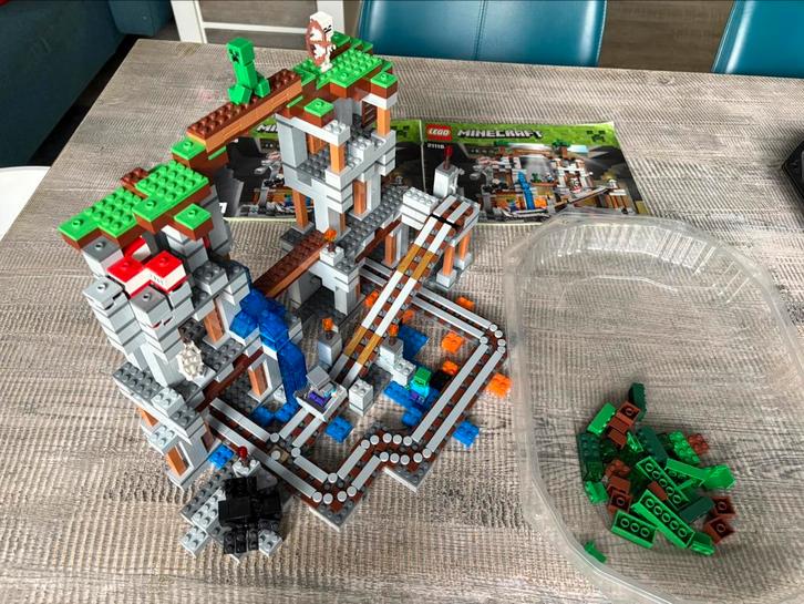 Lego Minecraft 21118 The Mine, Kinderen en Baby's, Speelgoed | Duplo en Lego, Zo goed als nieuw, Lego, Complete set, Ophalen of Verzenden