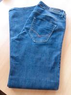 Mooie blauwe MS Mode stretch spijkerbroek maat 46, Blauw, Ophalen of Verzenden, Zo goed als nieuw, MS Mode