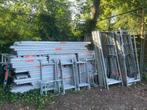 Aluminium Steiger, Ophalen, Gebruikt, Gevelsteiger, 5 meter of hoger