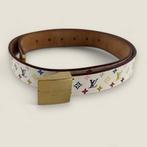 Louis Vuitton multicolor riem wit