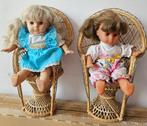 2 poppen met stoeltjes aangeboden, Verzamelen, Poppen, Ophalen, Zo goed als nieuw, Pop
