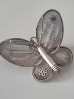 Vintage 80's filigraan vlinder broche, Verzamelen, Speldjes, Pins en Buttons, Ophalen of Verzenden, Zo goed als nieuw