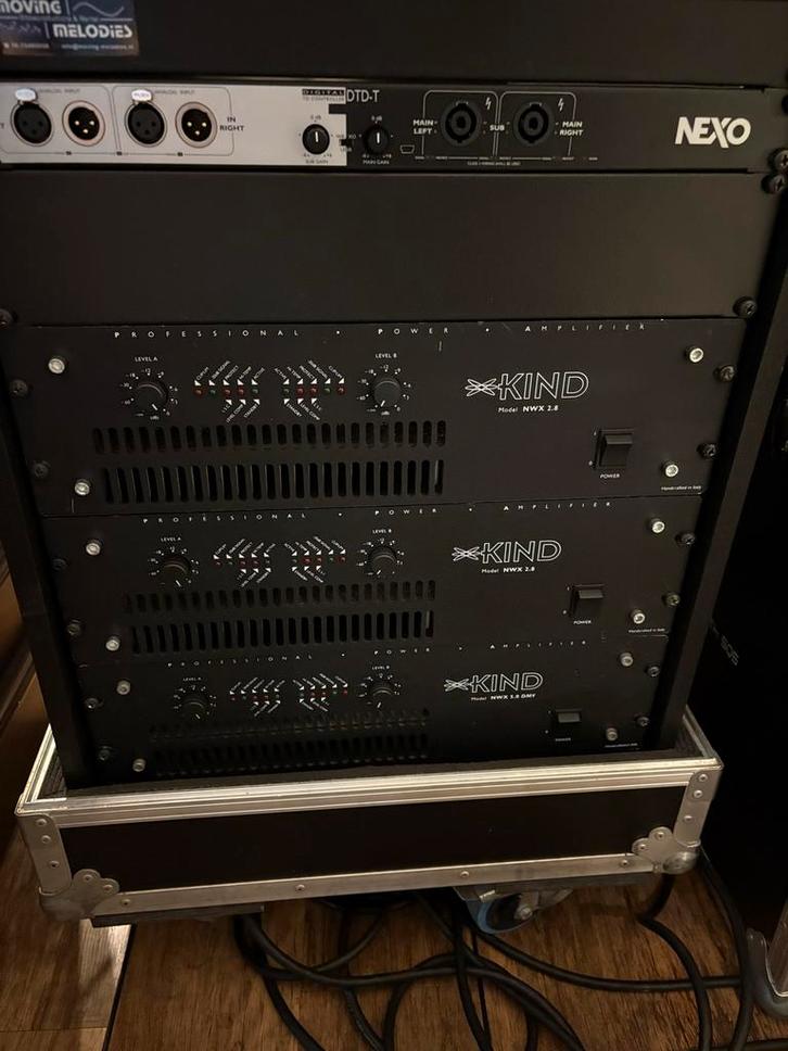 Nexo DTD-T Processor - Topstaat!, Muziek en Instrumenten, Versterkers | Keyboard, Monitor en PA, Zo goed als nieuw, P.A., Minder dan 500 watt