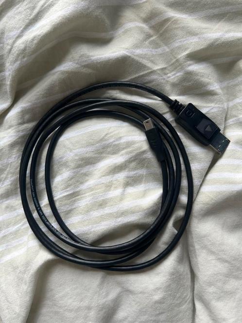Mini DisplayPort naar DisplayPort kabel – 1 meter – 4K, Computers en Software, Pc- en Netwerkkabels, Zo goed als nieuw, Ophalen of Verzenden