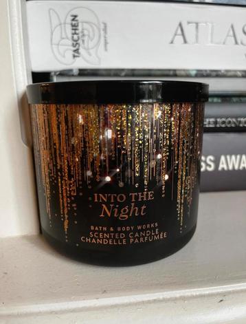 Bath and Body works kaars, nieuw, Into the night beschikbaar voor biedingen
