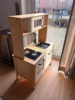 IKEA speelkeuken met eetset, Ophalen, Gebruikt, Hout, Speelkeuken