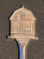 Prachtig verzilverd bedankt lepeltje Lekkerkerk, Ophalen of Verzenden