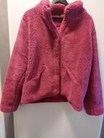 Roze teddy jas - Heerlijk warm! Maat 44, Teddy, Maat 42/44 (L), Ophalen of Verzenden, Roze