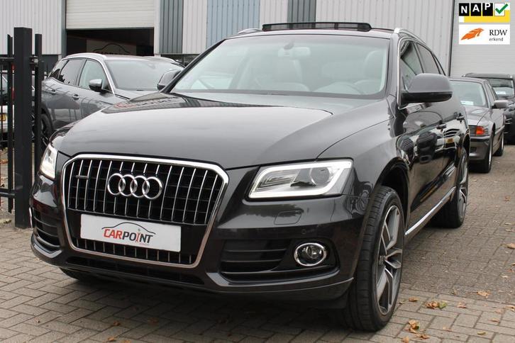 Audi Q5 2.0 TFSI Quattro S-Line Pano Leer Keyless 224 PK!, Auto's, Audi, Bedrijf, Te koop, Q5, 4x4, ABS, Airbags, Airconditioning