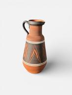 Vintage Handarbeit Vaas - Duits Aardewerk - 30cm, Ophalen of Verzenden, Gebruikt, Overige materialen, Minder dan 50 cm